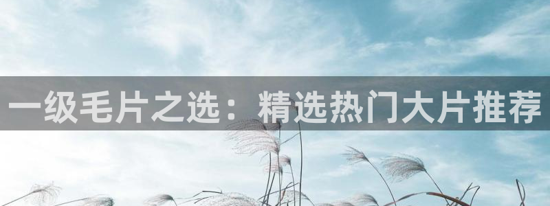 鲸鱼体育.：一级毛片之选：精选热门大片推荐