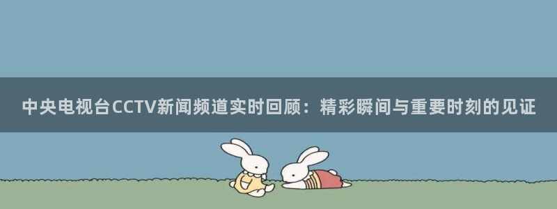 鲸鱼体育免费直播nba：中央电视台CCTV新闻频道实时回顾：精彩瞬间与重要时刻的见证